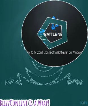 Battle net cant go online