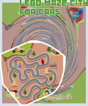 Car maze game