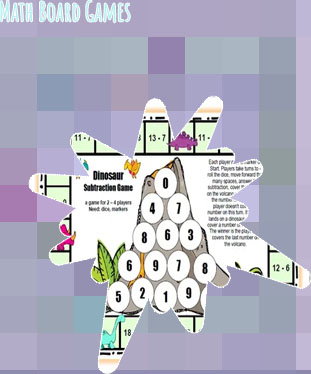 Math board games for kids