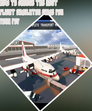 Plane simulator games