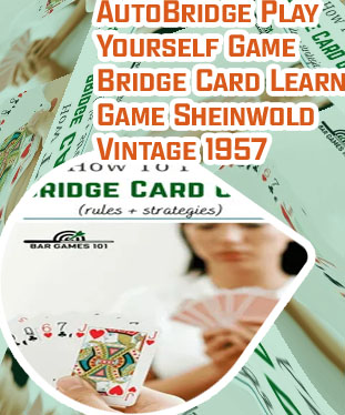 Play bridge card game