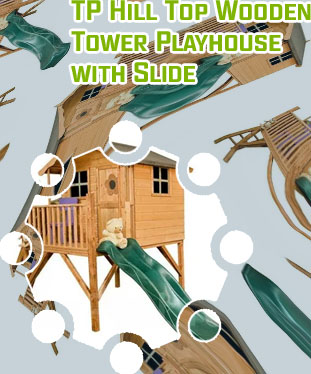 Tp playhouse with slide